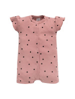 Pinokio Romper s knoflíky Tres Bien 1-02-2402-24 Pink