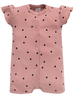 Pinokio Romper s knoflíky Tres Bien 1-02-2402-24 Pink