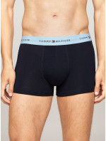 Pánské boxerky 3Pack UM0UM02763 0T9 tm. modré - Tommy Hilfiger