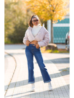 Sexy Highwaist Push up použitý vzhled flarred Jeans