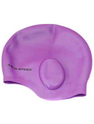 AQUA SPEED Plavecká čepice na uši Ear Cap Violet