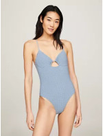 Dámské oblečení Close to Body 1 Piece CUT OUT ONE PIECE UW0UW053210G9 - Tommy Hilfiger