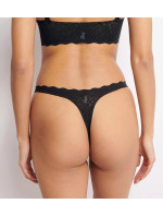 Dámská tanga ZERO Feel Bliss String - BLACK - černé 0004 - SLOGGI