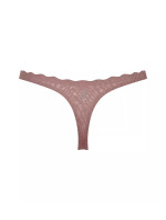 Dámská tanga ZERO Feel Bliss String - BROWN - sv. hnědé 1141 - SLOGGI