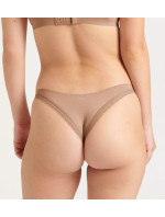 Dámské tanga BODY ADAPT Twist Brazil - NOSTALGIC BROWN - hnědá 00CM - SLOGGI