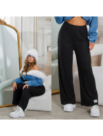 Sexy Highwaist Loungewear rozšířené kalhoty žebrované