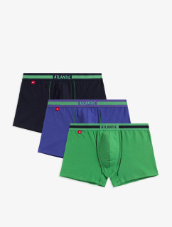 Pánské boxerky ATLANTIC 3Pack - vícebarevné