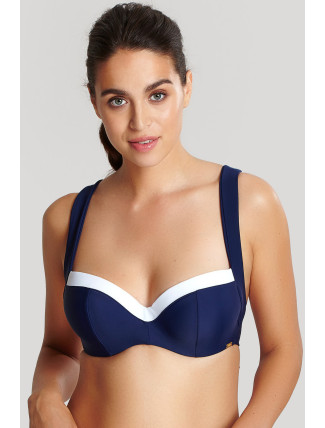 Vrchní díl plavek Swimwear Anya Cruise Halterneck navy/white SW1094