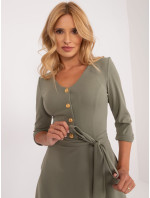 LK SK 507785 šaty.65 khaki