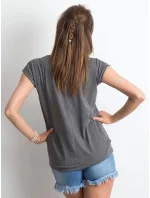 Tričko RV TS 4839.62P tmavě šedá