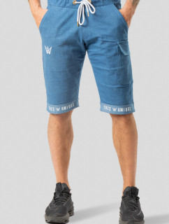 TRES AMIGOS WEAR Short L002-SKB1 Modrá