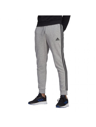 Pánské tepláky Fleece GK8824 Šedá a černou - Adidas