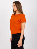 Tričko RV TS 4662.39P tmavě oranžová