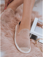 SHINE dámské béžové espadrilky Dstreet ZY0062