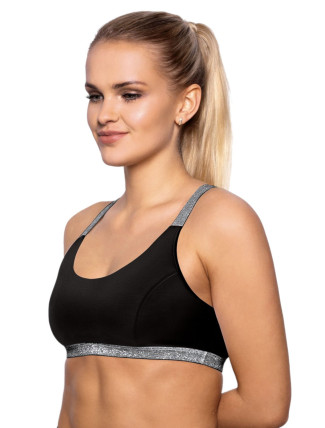 Fitness top Areta black - ELDAR