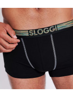 Pánské boxerky GO ABC Natural B Hipster 2P - BLACK - černé 0004 - SLOGGI