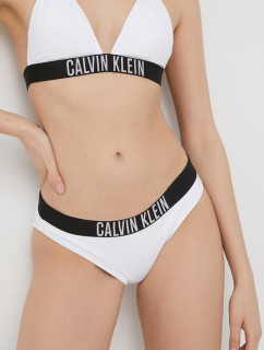 Dámské plavkové kalhotky KW0KW01859 YCD bílé - Calvin Klein