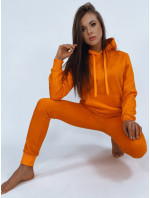 Oranžové dámské tepláky FITS UY0583