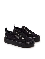 Openwork Sneakers Big Star JJ374133 Black