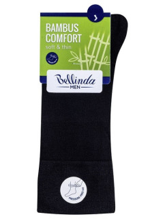 Bambusové klasické pánské ponožky BAMBUS COMFORT SOCKS - BELLINDA - tmavě modrá