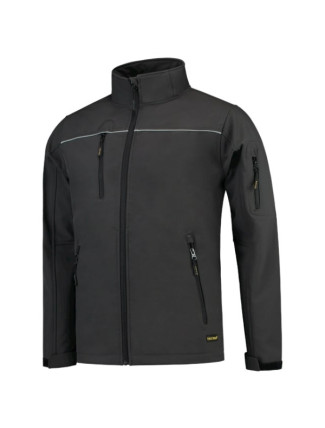 Luxury Softshell softshellová bunda unisex tmavě šedá