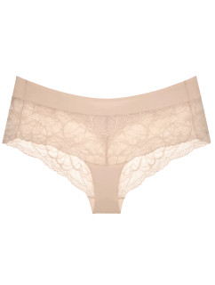 Dámské kalhotky Body Make-Up Illusion Lace Shorty - BROWN - sv. béžové 00NZ - TRIUMPH