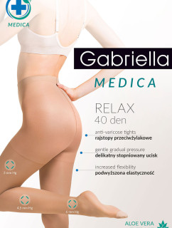 Gabriella Medica Relax 40 DEN Code 111 kolor:beige