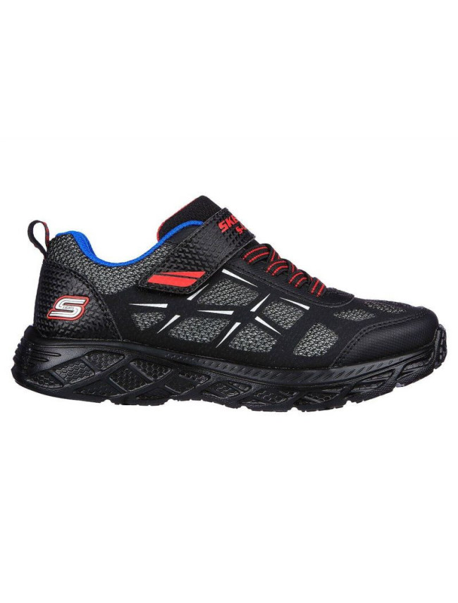 Boty Skechers DYNAMIC-FLASH REZLUR JR 401529L-BKRB