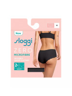 Dámské kalhotky ZERO Microfibre 2.0 Short 2P - BLACK - černé 0004 - SLOGGI