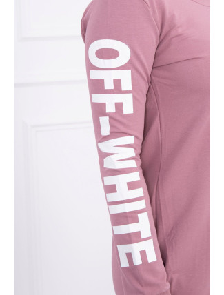 Šaty Off White tmavě růžové