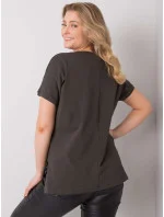 Halenka RV BZ 6663.24P tmavá khaki