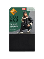 Termo legíny NUR DIE THERMO LEGGINGS - NUR DIE - černá