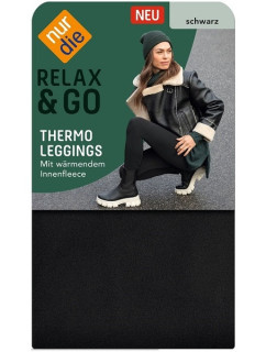 Termo legíny NUR DIE THERMO LEGGINGS - NUR DIE - černá