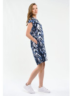 Volcano Dress G-Leaf Blue