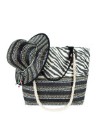 Art Of Polo Bag&Hat Tr22102-3 Black/White