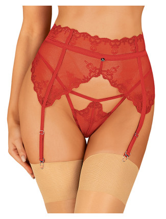 Smyslný podvazkový pás Lonesia garter belt - Obsessive