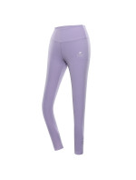 Dámské rychleschnoucí legíny ALPINE PRO LENCA pastel lilac