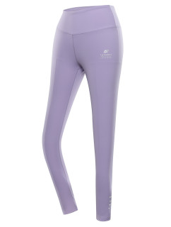 Dámské rychleschnoucí legíny ALPINE PRO LENCA pastel lilac