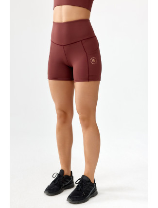 Drsné šortky Radical Hamptons Shorts Burgundy