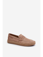 Pánské Eco Suede Espadrilky Big Star Béžová