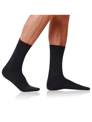 Pánské bavlněné ponožky COTTON MAXX MEN SOCKS - BELLINDA - šedá