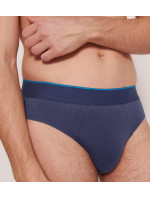 Pánské slipy EVER Airy Brief C2P - BLUE - modré M008 - SLOGGI