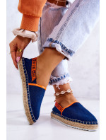 Dámské espadrilky Slip-on Big Star - tmavě modré