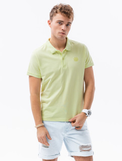 Ombre Polo trička S1374 Lime