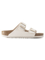 Žabky Birkenstock Arizona Vegan Women Textile Narrow Eggshell pro úzkou nohu vegan (1022679)