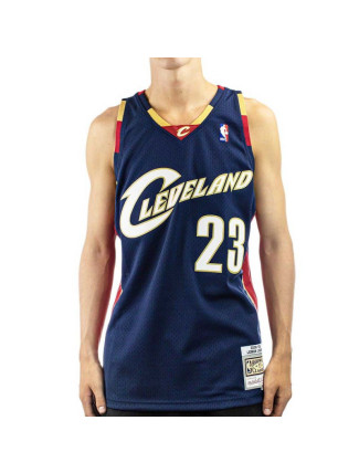 Mitchell & Ness Cleveland Cavaliers NBA Swingman Jersey Lebron James M SMJYGS18156-CCANAVY08LJA pánské oblečení