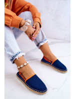 Dámské espadrilky Slip-on Big Star - tmavě modré