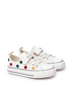 Children's Sneakers With Velcro BIG STAR JJ374053 White