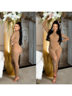 tak sexy!Průhledný KimK. Třpytivý overal LooK