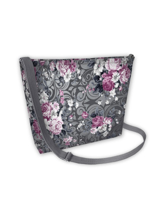 Bertoni Plátěná taška Samba Chic Grey/Pink